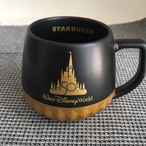 Walt Disney World 50th Anniversary Starbucks Mug NEW
